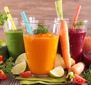Zeleninové a ovocné šťávy či smoothie