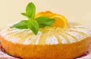 Pomerančový koláč z mandlové mouky