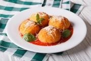 Vegetariánské Arancini - Italské rizoto kuličky