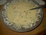Houbovo-smetanová polévka se sýrem a koprem recept ...