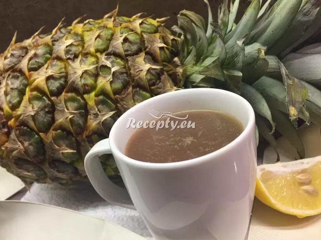 Ananasová káva recept  teplé nápoje