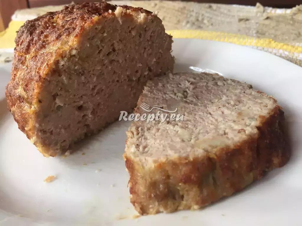 Sekaná pečeně se sardelovou pastou recept  mleté maso  Recepty ...