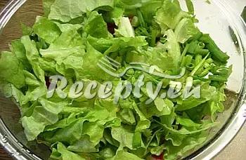 Kuřecí salát s ovocem recept  saláty