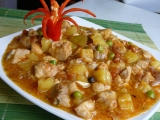 Kuřecí s vepřovým po filipínsku recept