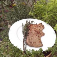 Grilovaný vepřový steak v bylinkách recept