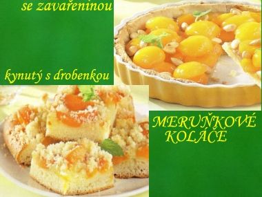 Meruňkové koláče tety Běty