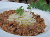 Špagety s mletým masem a provensálskými bylinkami recept ...