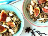 Skořicová quinoa kaše s fíky recept