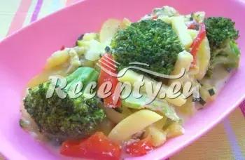 Zelenina v omáčce z Ricotty recept  recepty pro děti