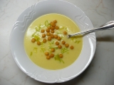 Smetanová pórková polévka recept