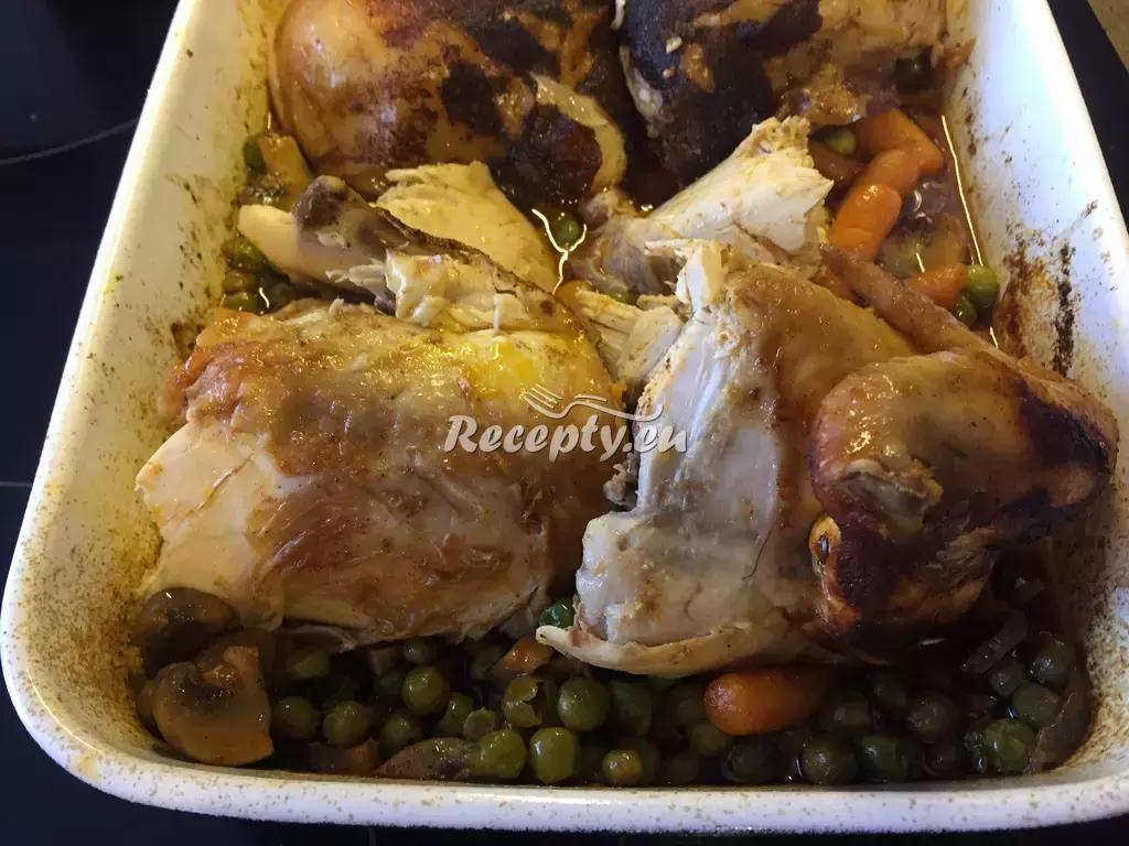 Toskánské kuře recept  drůbeží maso