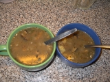Polévka z pohanky a hub recept
