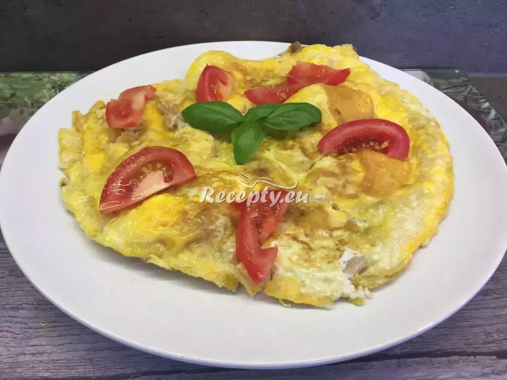 Selská omeleta recept  jídla z vajec