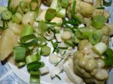 Zelený květák s bramborem dušený v zakysance recept ...