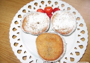 Třešňovo-čokoládové muffiny