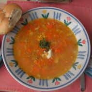 Venkovská mrkvová polévka recept