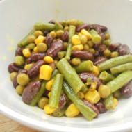 Americký fazolový salát recept