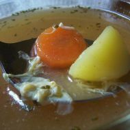 Česneková polévka s vejcem recept