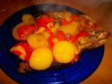 Oběd z jednoho pytlíku (Kuře,brambory a zelenina z alobalu) recept ...