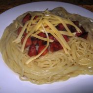 Studentské špagety recept