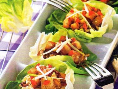 Plněné listy salátové a kapustové