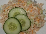 Fazolový salát s Lučinou recept