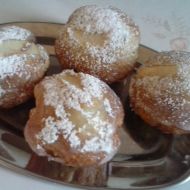Smetanové muffiny s hruškami a zázvorem recept