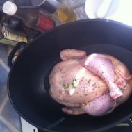 Lahodné kuře plněné nádivkou recept