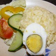 Ruská vejce na talíři recept