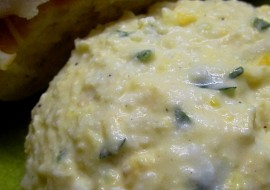 Vaječno  máslová pomazánka recept
