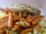 Štikozubec s mrkví a bazalkou (Rychlý oběd do práce) recept ...