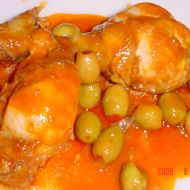 Kuře s olivami recept