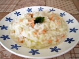 Lososové rizoto recept