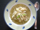 Kapustová polévka s rýží recept
