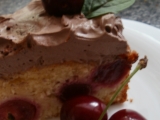 Třený tvarohový koláč s třešněmi a superrychlou paříží recept ...