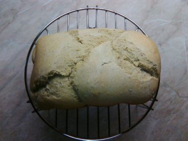 Bílý kmínový chléb z domácí pekárny  vhodný pro začátečníky ...
