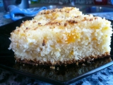 Ananasovo-mandarinkový koláč s kokosem recept