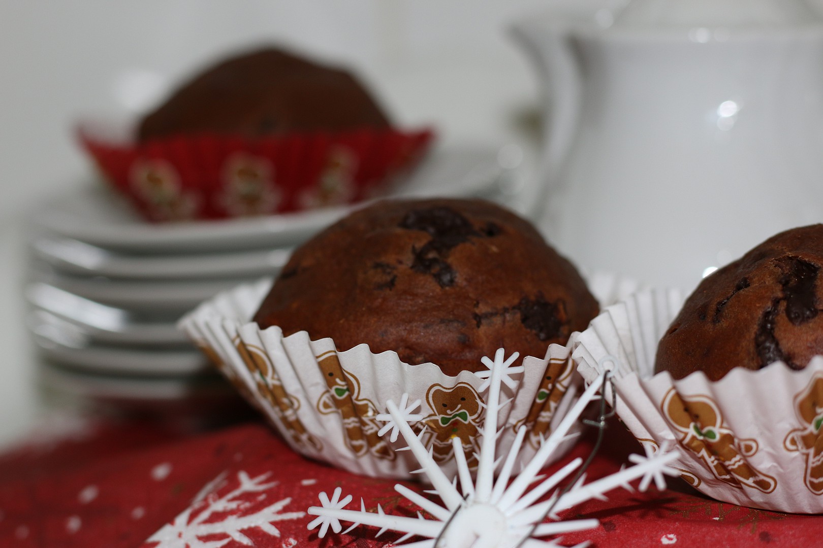 Muffiny s vůní čokolády recept