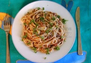 Papáčkovy špagety (těstoviny)