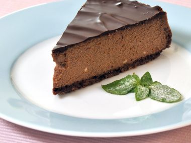 Čokoládový cheesecake 1