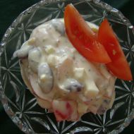 Fazolový salát s bazalkou recept