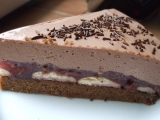 Čokoládovo-jahodový dort recept