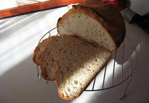 Domácí chléb bez hnětení
