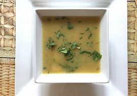 Krémová zeleninová polévka s majoránkou recept