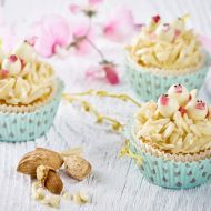Cupcakes s mandlovými kuřátky recept
