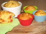 Slané muffiny s chorizem recept