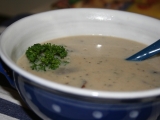Bílá polévka z hlívy ústřičné recept