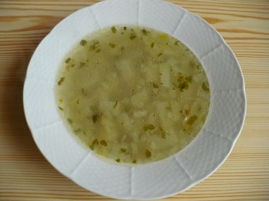 Kedlubnová polévka jednoduchá