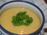 Chřestová polévka s kukuřicí recept