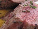 Pštrosí steak s dýňovou kaší recept